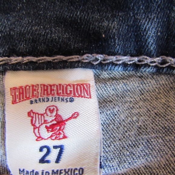 True Religion Skinny Studs Pocket Women's Jeans - Picture 3 of 4